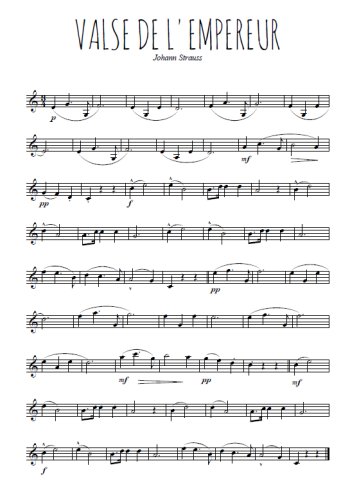 Valse de l'empereur de Johann Strauss